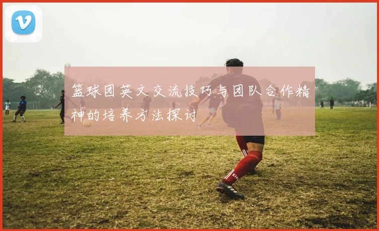 篮球团英文交流技巧与团队合作精神的培养方法探讨