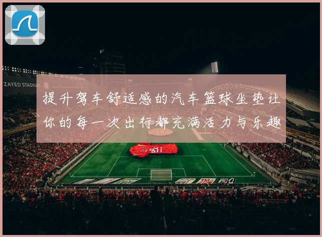 提升驾车舒适感的汽车篮球坐垫让你的每一次出行都充满活力与乐趣